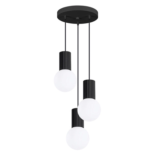 Lampa wisząca HALO 3P czarna