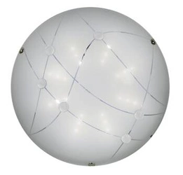 Plafon sufitowy LED Duca 30 nowoczesny szklany okrągły do salonu i sypialni 6500K