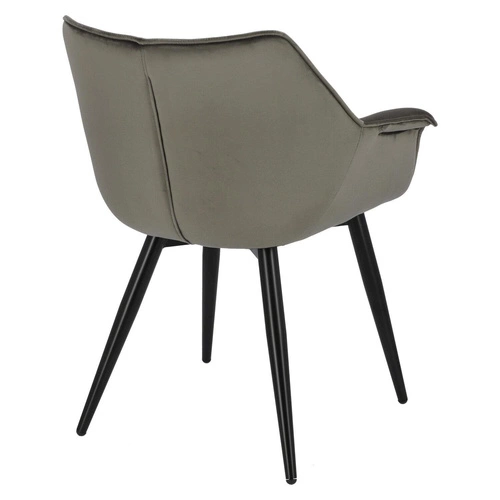 Krzesło Lord szare 17 tapicerowane OUTLET