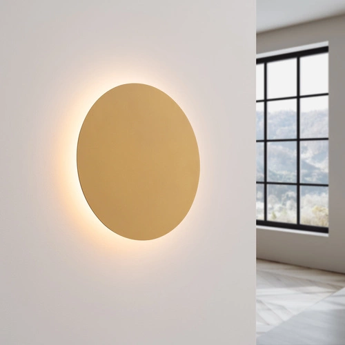 Kinkiet ścienny BORGEN złoty LED 3000K nowoczesny do salonu i sypialni Thoro