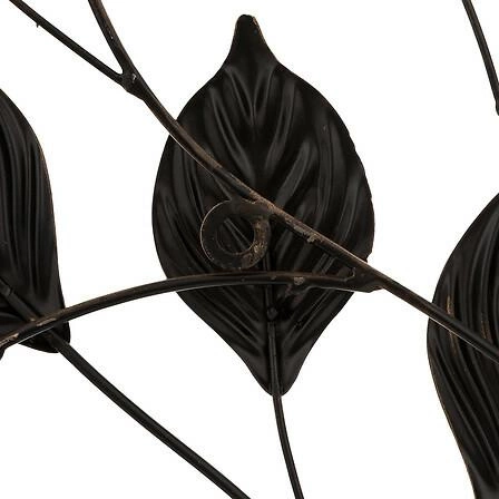 Ozdoba ścienna złota Tekoa drzewo Atmosphera żeliwna dekoracja ścienna glamour do salonu 88 cm