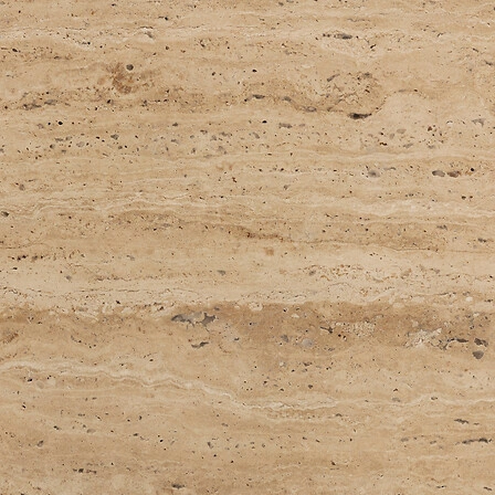 Zestaw 2 stolików kawowych Jivan prostokątny trawertyn drewniany skandynawski do salonu Atmosphera