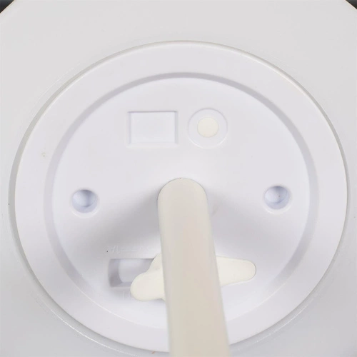 Intesi nowoczesna biała lampa stołowa LED USB bezprzewodowa do salonu i na taras