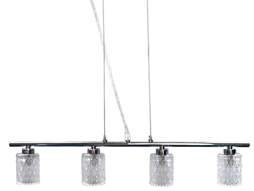 Lampa wisząca Berta # #  4x40W G9 chrom
