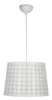 Lampa wisząca Orlando 35 kratka 1x60W  E27 biały