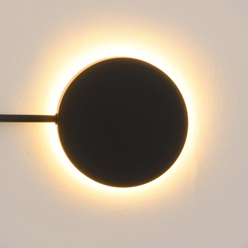 Kinkiet ścienny LED CLEX Step into Design czarny nowoczesny 75 cm do salonu