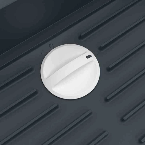 Ociekacz do naczyń Joseph Joseph Extend składany szary na blat z odpływem i pojemnikiem na sztućce