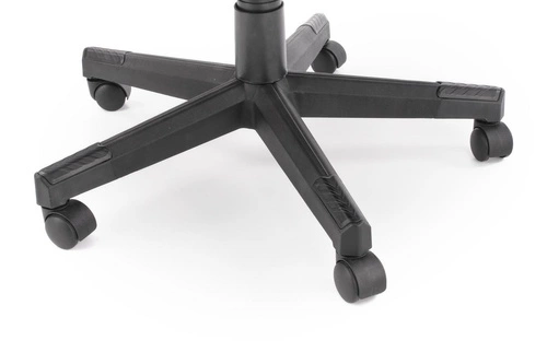 Fotel biurowy ergonomiczny Geran Intesi szary czarny obrotowy z regulacją do biura