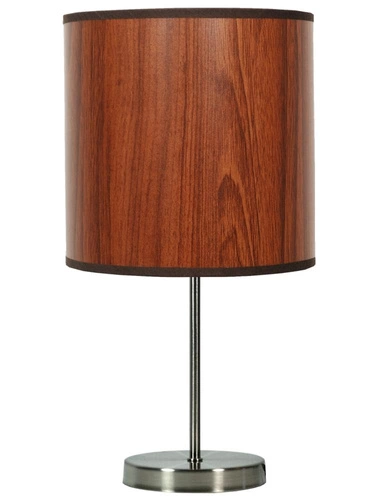 Lampa stołowa Timber 1x60W E27 dąb