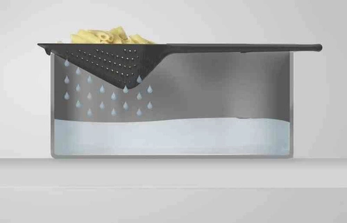 Łyżka cedzakowa, Scoop Plus Large JJ szary/zielony