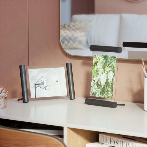 Ramka na zdjęcia Scroll 13x18cm czarna