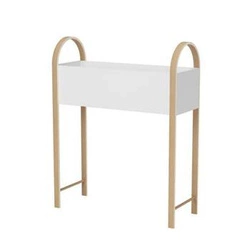 Szafka/kwietnik Bellwood biały/naturalny