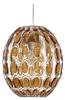 Lampa wisząca SeLMa 25 1x40W E27  pomarańczowy + linka 85-10523