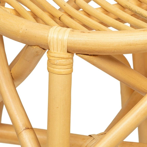 Stołek Aoni 45cm rattan naturalny