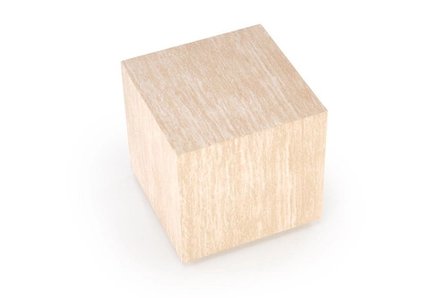 Stolik kawowy Travertino kwadratowy 45x45 cm nowoczesny skandynawski do salonu Intesi