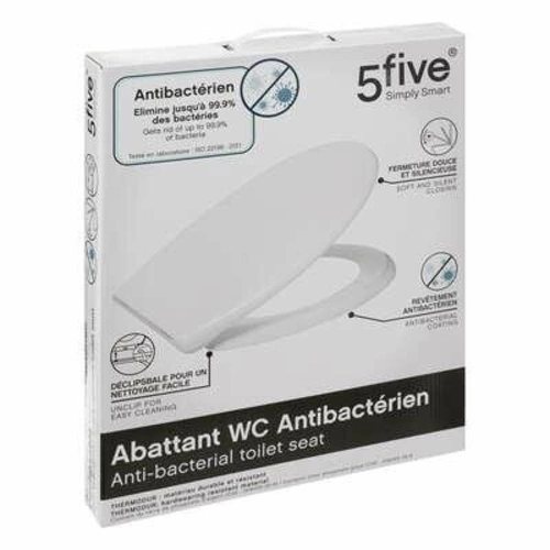 Softclose biała deska sedesowa wolnoopadająca do toalety nowoczesna