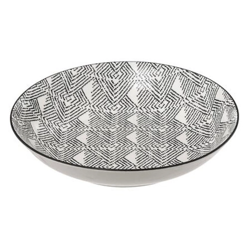 Porcelanowa zastawa obiadowa Bohemia 18 elementów boho okrągła do jadalni do zmywarki 5five