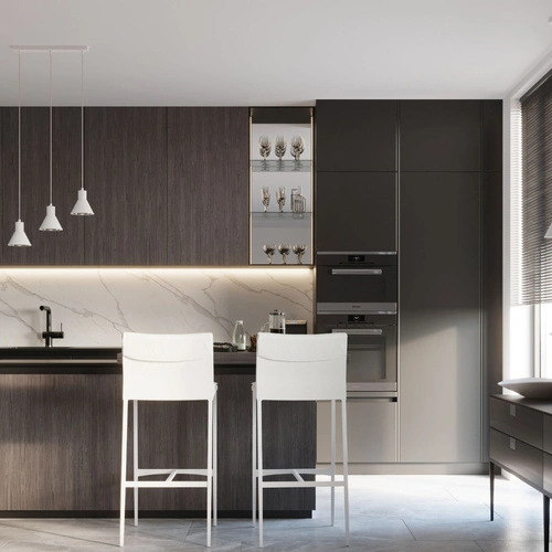 Lampa wisząca TAZILA 3 biała nowoczesna metalowa do salonu i nad wyspę kuchenną