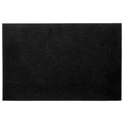 Czarna prostokątna podkładka pod talerz 45x30cm do jadalni nowoczesna 5five