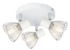 Lampa sufitowa Fly plafon 3x40W E14  biały/chrom