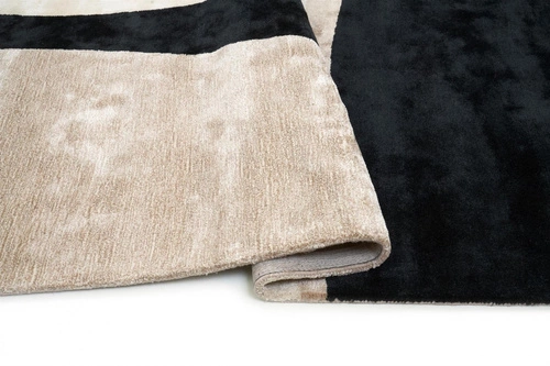 Dywan nowoczesny Jazz Beige 160x230 ręcznie tkany z wiskozy do salonu lub sypialni Carpet Decor