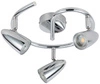 Lampa sufitowa Liberty spirala 3x4W LED  chrom