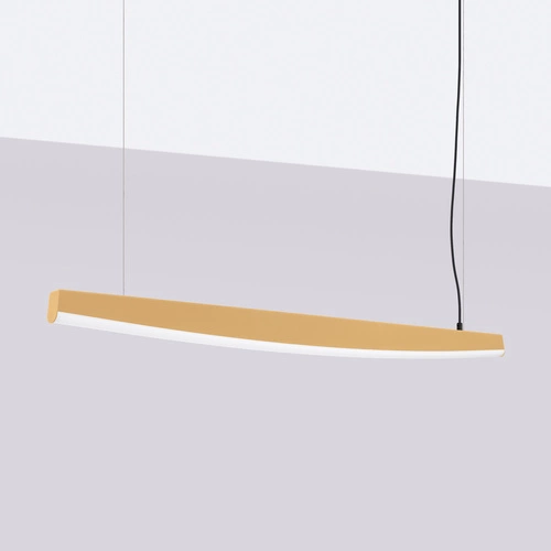 Lampa wisząca JORUN 120 złota LED nowoczesna do salonu, kuchni i nad stół Thoro