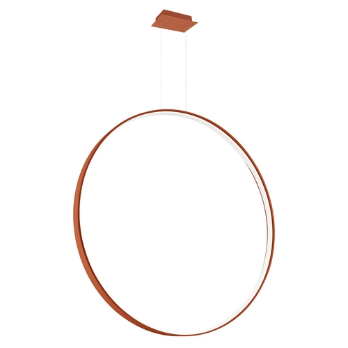 Lampa wisząca RIO 110 ochra czerwona LED  3000K