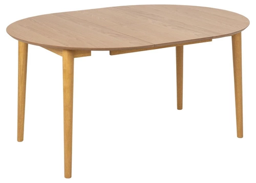 Stół okrągły rozkładany Montreux dąb naturalny 115-154 cm do jadalni nowoczesny Actona