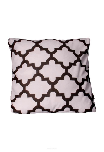 Poduszka dekoracyjna Glam white do salonu i sypialni 40x40 cm