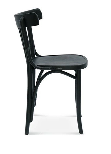 Krzesło drewniane Fameg Vert personalizowane do jadalni, kuchni i salonu w stylu retro