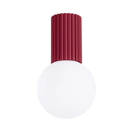 Plafon HALO burgund IP44