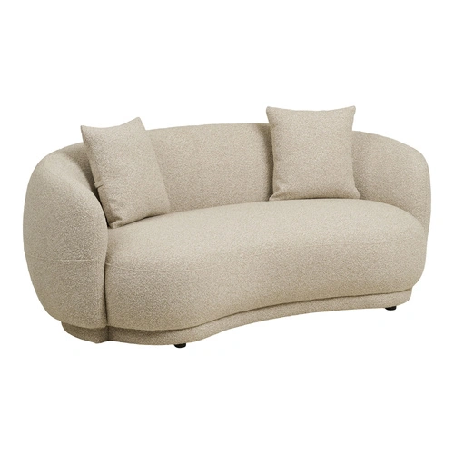 Sofa Hawkes 2,5-osobowa piaskowa nowoczesna do salonu House Nordic
