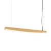 Lampa wisząca JORUN 120 złota LED 4000K