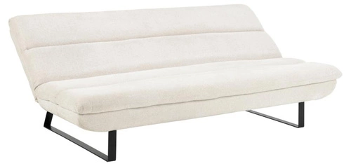 Sofa rozkładana z funkcją spania Arbonne beżowa skandynawska do salonu 2–3 osobowa