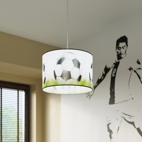 Lampa wisząca piłka nożna FOOTBALL C 30 nowoczesna do pokoju dziecka młodzieżowego