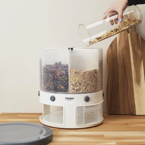 Dozownik obrotowy 6 komórek po 1,5L