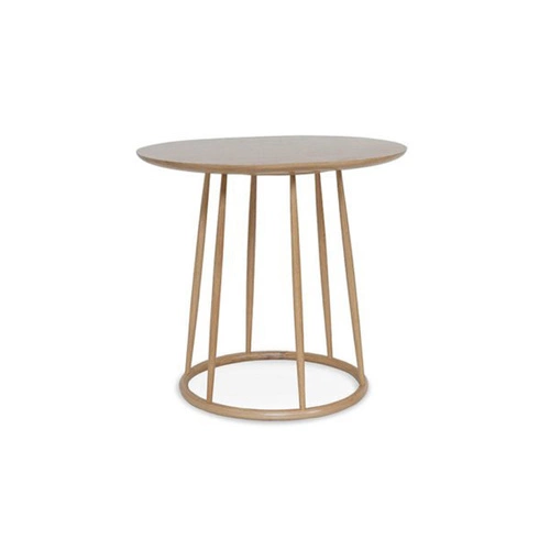 Stolik kawowy Candy okrągły wysoki buk premium nowoczesny do salonu FAMEG personalizowany