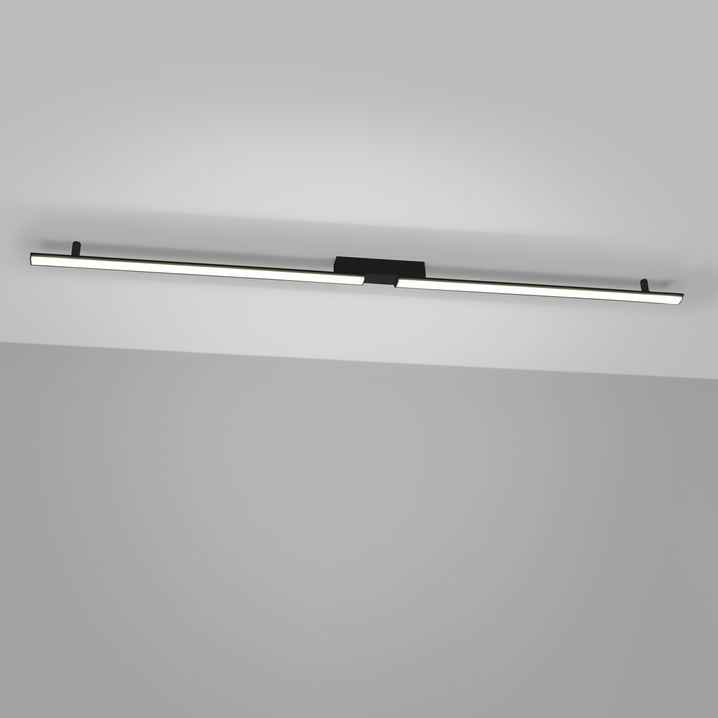 Plafon sufitowy LED LAGOM czarny nowoczesny do salonu i kuchni 4000K Thoro