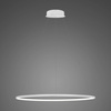Lampa wisząca Ledowe Okręgi No.1 80 cm 3K ściemnialna czarna