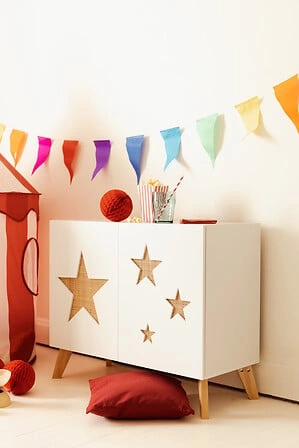 Poduszka dekoracyjna Atmosphera Riuge czerwona 38x38 cm do salonu i sypialni