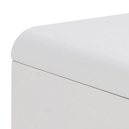 Szafka nocna biała z szufladą 45 cm nowoczesna Actona Supernova – elegancki stolik nocny