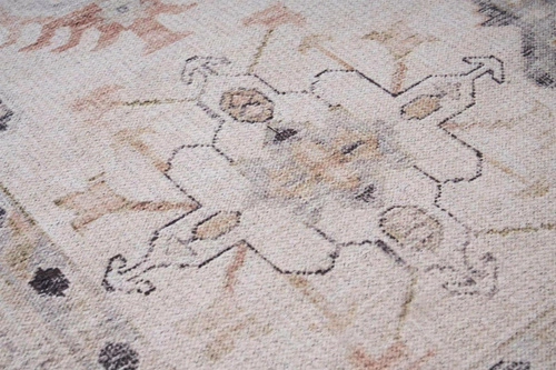 Dywan nowoczesny do salonu Aman 200x300 beżowy łatwoczyszczący antypoślizgowy Carpet Decor