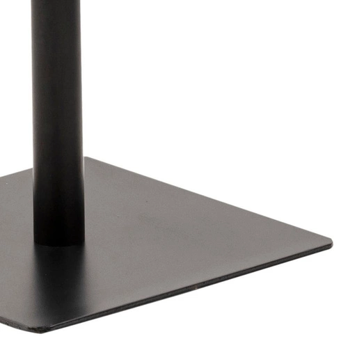 Hoker z oparciem Avanja Actona tapicerowany antracytowy regulowany obrotowy do kuchni loft