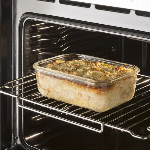 Szklany pojemnik na lunch 1,18l  kwadratowy