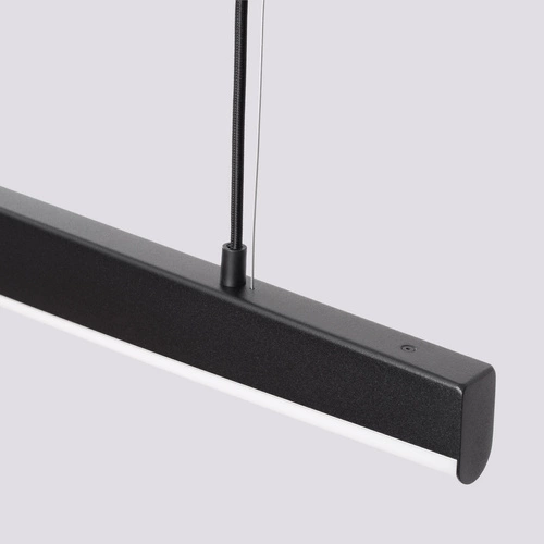 Lampa wisząca LED JORUN 150 czarna nowoczesna regulowana do kuchni i nad stół Thoro