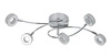 Lampa sufitowa Vinola plafon 5x5W LED chrom 3000K