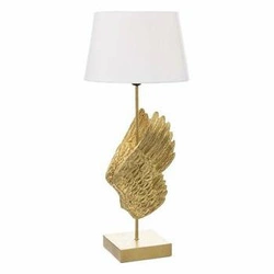 Lampa skrzydła anioła 70 cm złota/biała