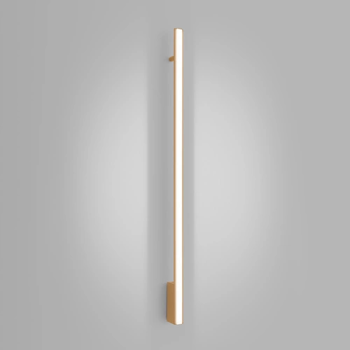 Kinkiet ścienny LED LAGOM 120 złoty nowoczesny do salonu sypialni i jadalni Thoro