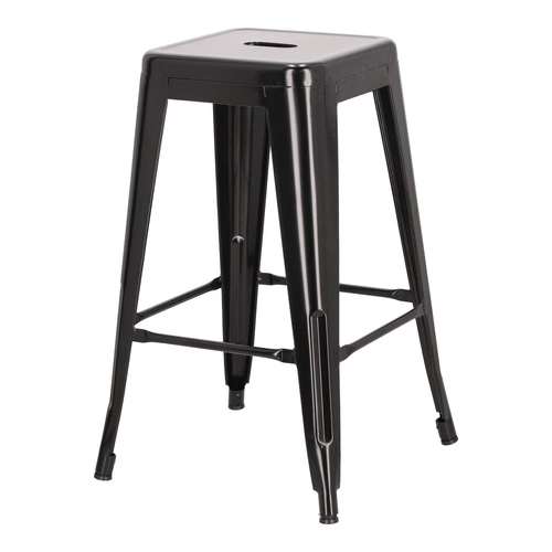 Hoker Paris 66cm czarny inspirowany Tolix OUTLET